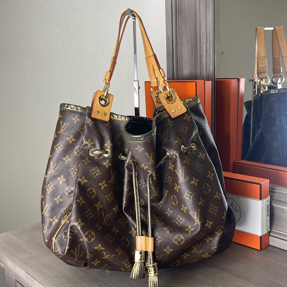 LV Limited Edition Monogram Canvas Irene Bag